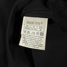 Load image into Gallery viewer, Early 00's In Fine Goth Traditional Dragon Felt Motif Black Polyester Shirt

