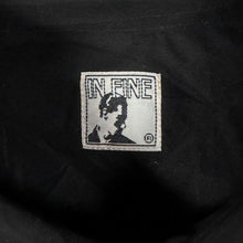 Load image into Gallery viewer, Early 00's In Fine Goth Traditional Dragon Felt Motif Black Polyester Shirt

