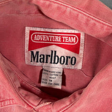 Load image into Gallery viewer, Vintage 90s Marlboro Adventure Team Shirt M Faded Red Cotton Workwear Hong Kong
