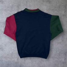 Load image into Gallery viewer, Vintage 90s TSI Kentucky Sweatshirt XL Colour Block Made USA Bluegrass Preppy
