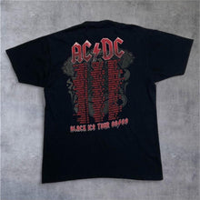 Load image into Gallery viewer, AC/DC (2009) Classic Logo Spellout Graphic Hard Rock Band T-Shirt

