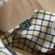 Load image into Gallery viewer, Barbour Mens 5XL Check Shirt Cream Navy Green Long Sleeve Button Down Country
