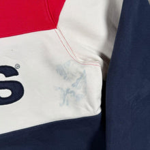 Load image into Gallery viewer, Levi's Colour Block Embroidered Big Spellout Pullover Hoodie
