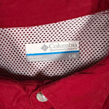 Load image into Gallery viewer, Columbia PFG Oklahoma Sooners OU NCAA Fishing Shirt Red Mens Large L
