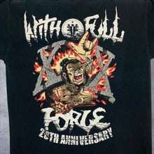 Load image into Gallery viewer, With Full Force Festival “20th Anniversary” Heavy Metal Hard Rock Punk Band T-Shirt
