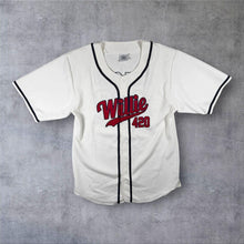 Load image into Gallery viewer, Willie Nelson 420 Baseball Jersey 3XL White Country Music Official Merch
