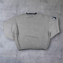 Load image into Gallery viewer, Vintage 90s Lee Sport Dallas Cowboys NFL V Neck Sweatshirt Grey Embroidered
