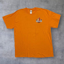 Load image into Gallery viewer, Summer Sizzle “Lacrosse Tournament” Sports Souvenir Graphic Orange T-Shirt
