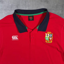 Load image into Gallery viewer, Canterbury British Irish Lions Rugby Polo Shirt Mens 4XL XXL Red South Africa Tour
