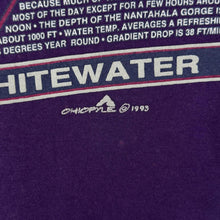 Load image into Gallery viewer, Vintage 1993 Nantahala River T Shirt M Hanes Beefy T USA Whitewater Rafting
