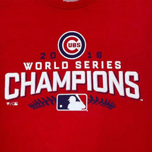 Load image into Gallery viewer, Fanatics MLB Chicago Cubs (2016) “World Series Champions” Baseball Graphic T-Shirt
