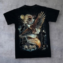 Load image into Gallery viewer, Early 00’s Rock Chang Bald Eagle Bird Animal Nature Wildlife Graphic T-Shirt
