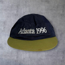 Load image into Gallery viewer, Vintage Adidas "Atlanta 1996" Olympics Embroidered Navy Blue Baseball Cap
