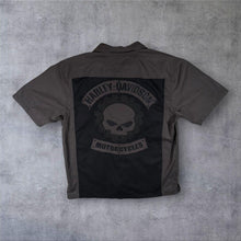 Load image into Gallery viewer, Harley Davidson Willie G Skull Shirt L Genuine MotorClothes Biker Mechanic Y2K
