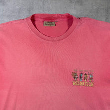 Load image into Gallery viewer, Early 00's Weird Fish "Good Fish Bad Fish Ugly Fish" Graphic Faded Red T-Shirt
