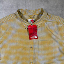 Load image into Gallery viewer, The North Face Shadow Gingham Shirt XXL Olivenite Yellow Check Mens TNF
