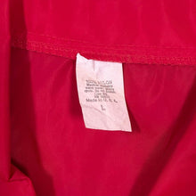 Load image into Gallery viewer, Vintage 90’s Classic Red Nylon Made In USA Windbreaker Lightweight Jacket
