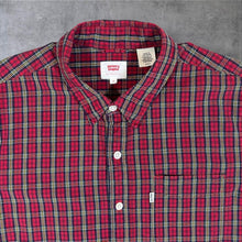 Load image into Gallery viewer, Levi’s Classic Tartan Plaid Check Cotton Long Sleeve Button-Up Shirt

