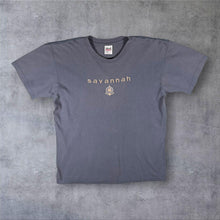 Load image into Gallery viewer, Vintage 90s Savannah Georgia T Shirt L Anvil Made USA Single Stitch Embroidered
