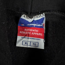 Load image into Gallery viewer, Vintage Y2K Champion Simpson Wrestling Hoodie Black XL USA College
