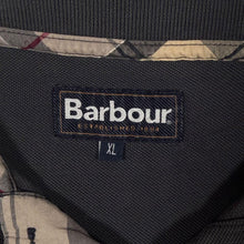 Load image into Gallery viewer, Barbour Tartan Pique Polo Shirt Mens XL Faded Grey Classic Check Logo
