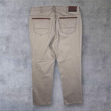 Load image into Gallery viewer, Orvis Classic Beige Straight Leg Regular Fit Cotton Chino Trousers
