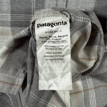 Load image into Gallery viewer, Patagonia Aspen Forest Tunic Womens L Organic Cotton Plaid Shirt 53235
