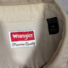 Load image into Gallery viewer, Vintage Wrangler Classic Brown Cotton Double Pocket Long Sleeve Shirt

