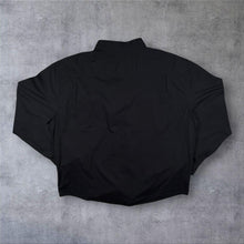 Load image into Gallery viewer, Atlas For Men Cowboy Western Filigree Pattern Black Cotton Long Sleeve Shirt
