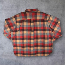 Load image into Gallery viewer, Vintage LL Bean Chamois Cloth Shirt Heavyweight Plaid Check Flannel Workwear XXL
