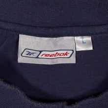 Load image into Gallery viewer, Early 00's Reebok Classic Spellout Graphic Y2K Navy Blue Cotton Short Sleeve T-Shirt
