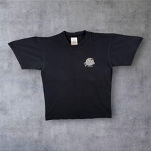 Load image into Gallery viewer, Vintage Planet Hollywood "Orlando" USA Tourist Embroidered Logo Faded Black T-Shirt
