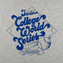 Load image into Gallery viewer, Vintage 90's Junior College World Series Baseball Graphic Grey Single Stitch T-Shirt
