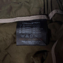 Load image into Gallery viewer, Craghoppers Khaki Green Stretch Waist Utility Outdoor Hiking Trousers
