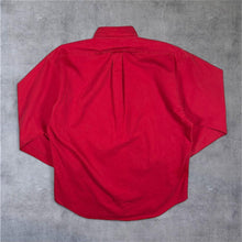Load image into Gallery viewer, Vintage Polo Ralph Lauren "Blake" Red Cotton Long Sleeve Button-Down Shirt

