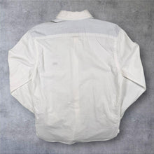 Load image into Gallery viewer, Levi's Embroidered Mini Logo Classic White Long Sleeve Cotton Shirt
