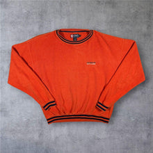 Load image into Gallery viewer, Vintage Chaps Ralph Lauren Fleece Sweatshirt XL Orange 90s Y2K Varsity Crewneck
