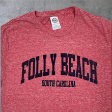 Load image into Gallery viewer, Delta Folly Beach “South Carolina” USA Souvenir Spellout Graphic T-Shirt
