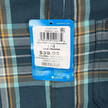 Load image into Gallery viewer, Columbia Vapor Ridge III Mens L Plaid Shirt NWT AM8053 Long Sleeve Outdoor
