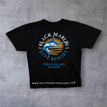 Load image into Gallery viewer, Black Marlin Dive Resort T Shirt XL L Togian Islands Indonesia Scuba Diving Tee
