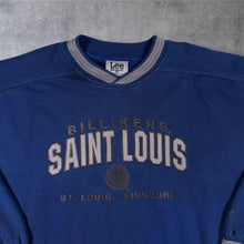 Load image into Gallery viewer, Vintage 90s Lee Sport Saint Louis Billikens Sweatshirt XXL USA Collegiate Blue

