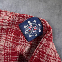 Load image into Gallery viewer, Vintage 90s TOG24 Technical Plaid Fleece Jacket Made England Red Check Polartec
