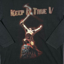 Load image into Gallery viewer, Vintage 2005 Keep It True V Festival Long Sleeve Shirt S XS Virgin Steele Raven
