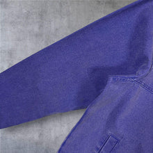 Load image into Gallery viewer, Vintage D.E.A.L. AS240 Smock Pullover M Blue Quarter Zip 90s Y2K Heavyweight
