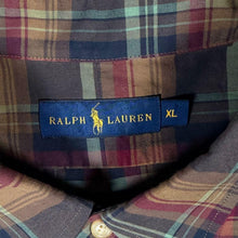 Load image into Gallery viewer, Ralph Lauren Mens XL Plaid Check Shirt Multicolour Button Down Pony Preppy
