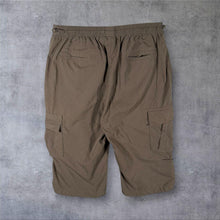 Load image into Gallery viewer, Vintage Y2K Nike 3/4 Cargo Shorts Brown Baggy Utility Multi Pocket 00s
