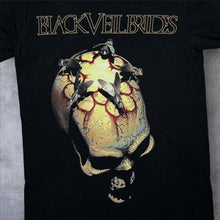 Load image into Gallery viewer, Black Veil Brides Skull Graphic Gothic Glam Metal Hard Rock Band T-Shirt
