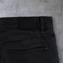 Load image into Gallery viewer, Pretty Green Burnage Jeans Mens 32S Black Regular Straight Fit W32 L30
