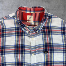 Load image into Gallery viewer, Lee "Regular Fit" Multi Plaid Check Cotton Long Sleeve Button-Up Flannel Shirt
