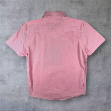 Load image into Gallery viewer, Levi's Red Tab Shirt Mens Large Red Micro Stripe Standard Fit Short Sleeve L
